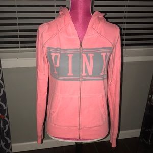 Pink Victoria’s Secret XS Zip Up